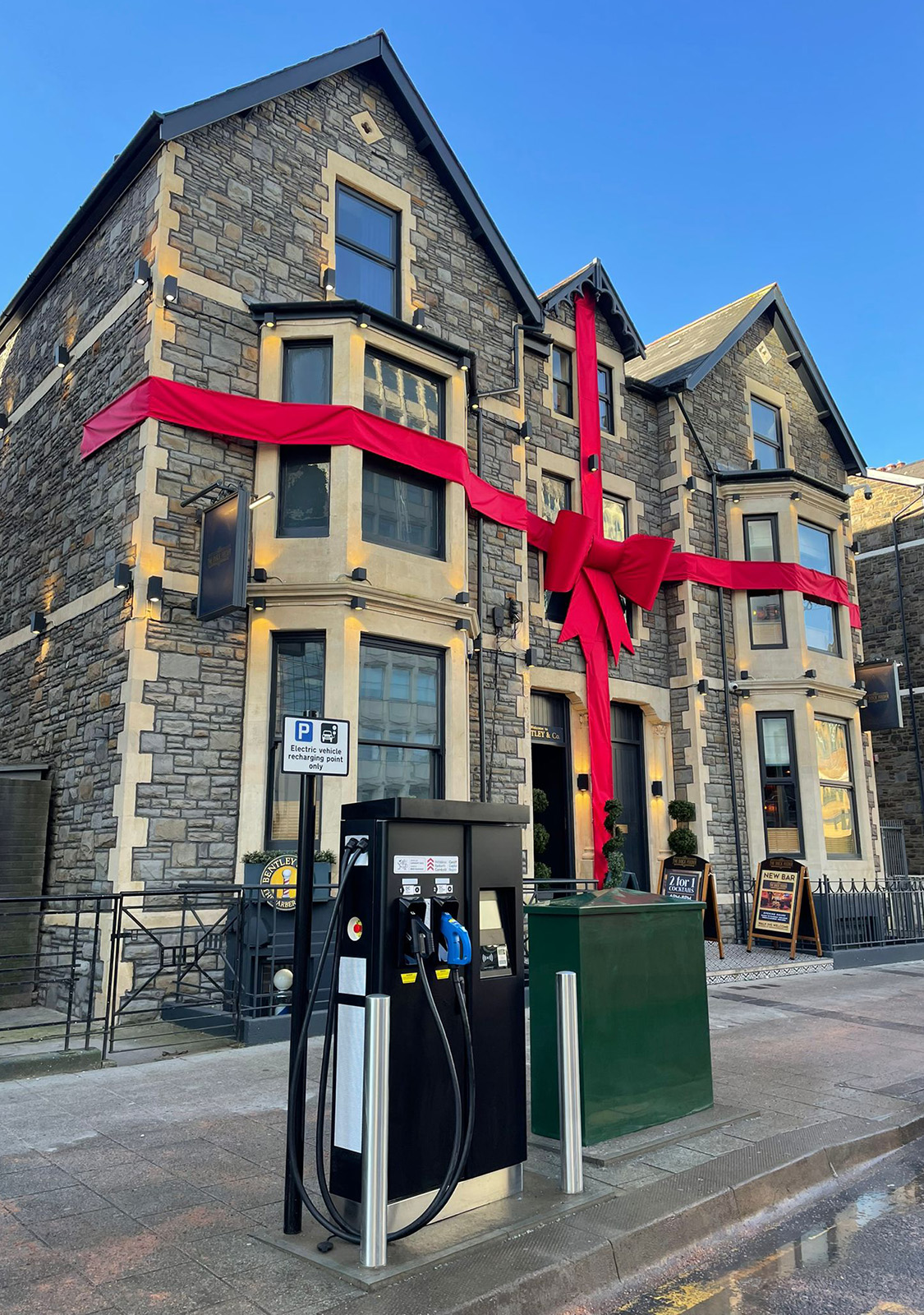 On street EV charging