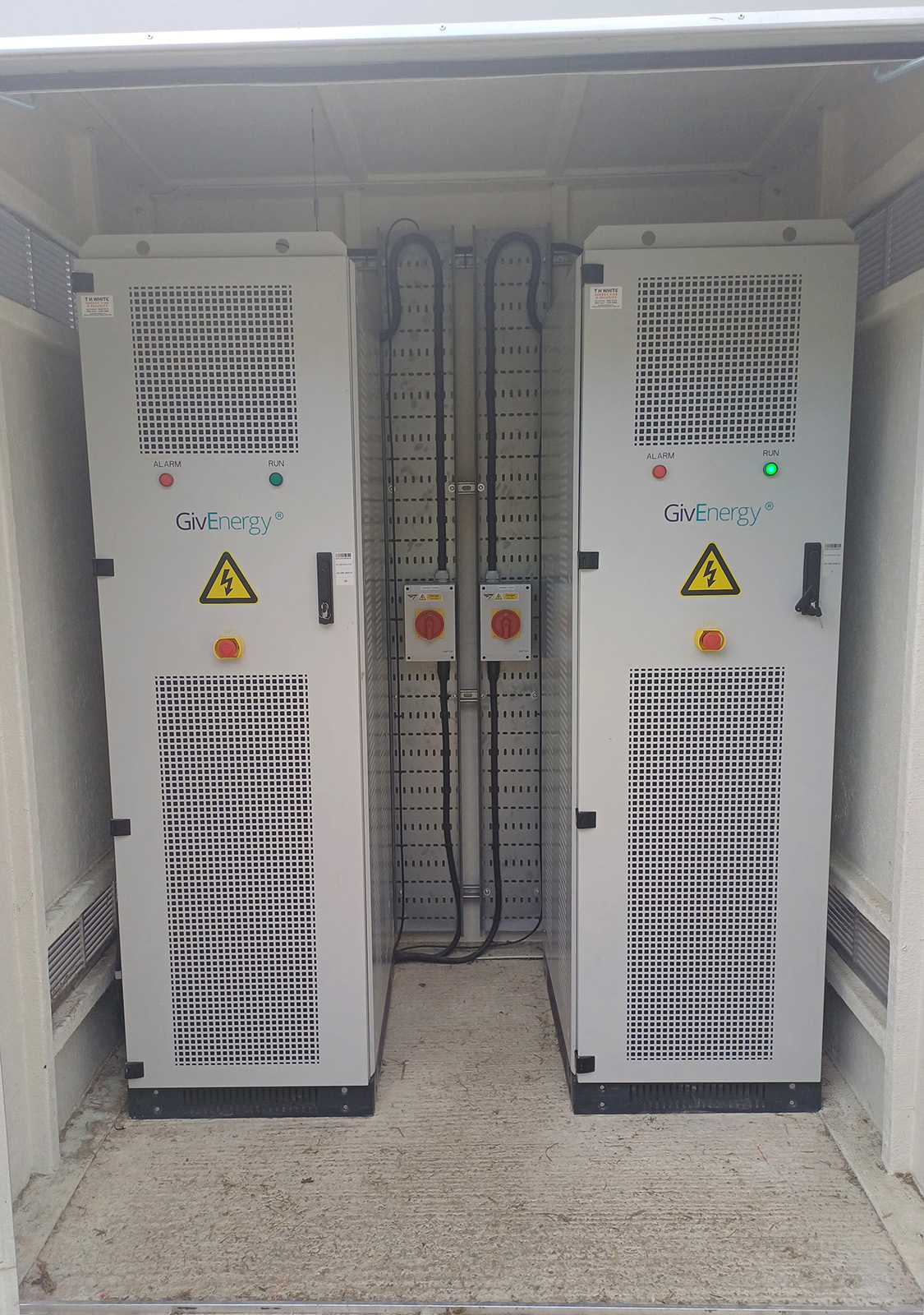 Solar battery storage